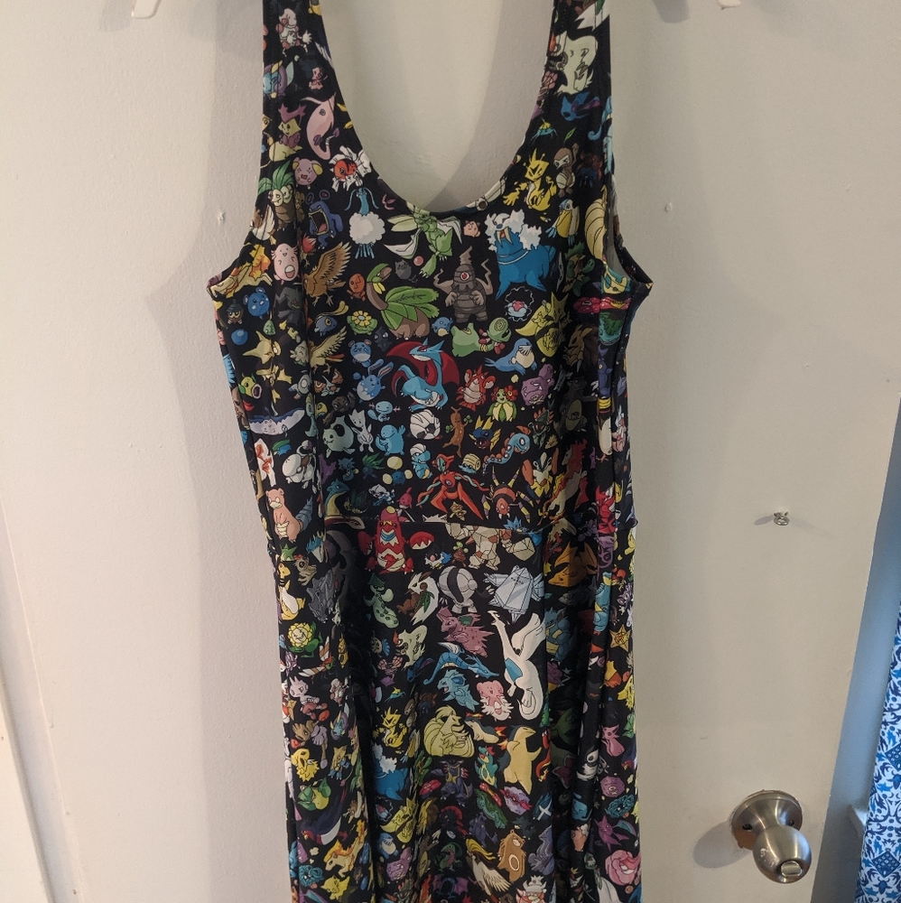 Pokemon fit and flare skater dress Poprageous